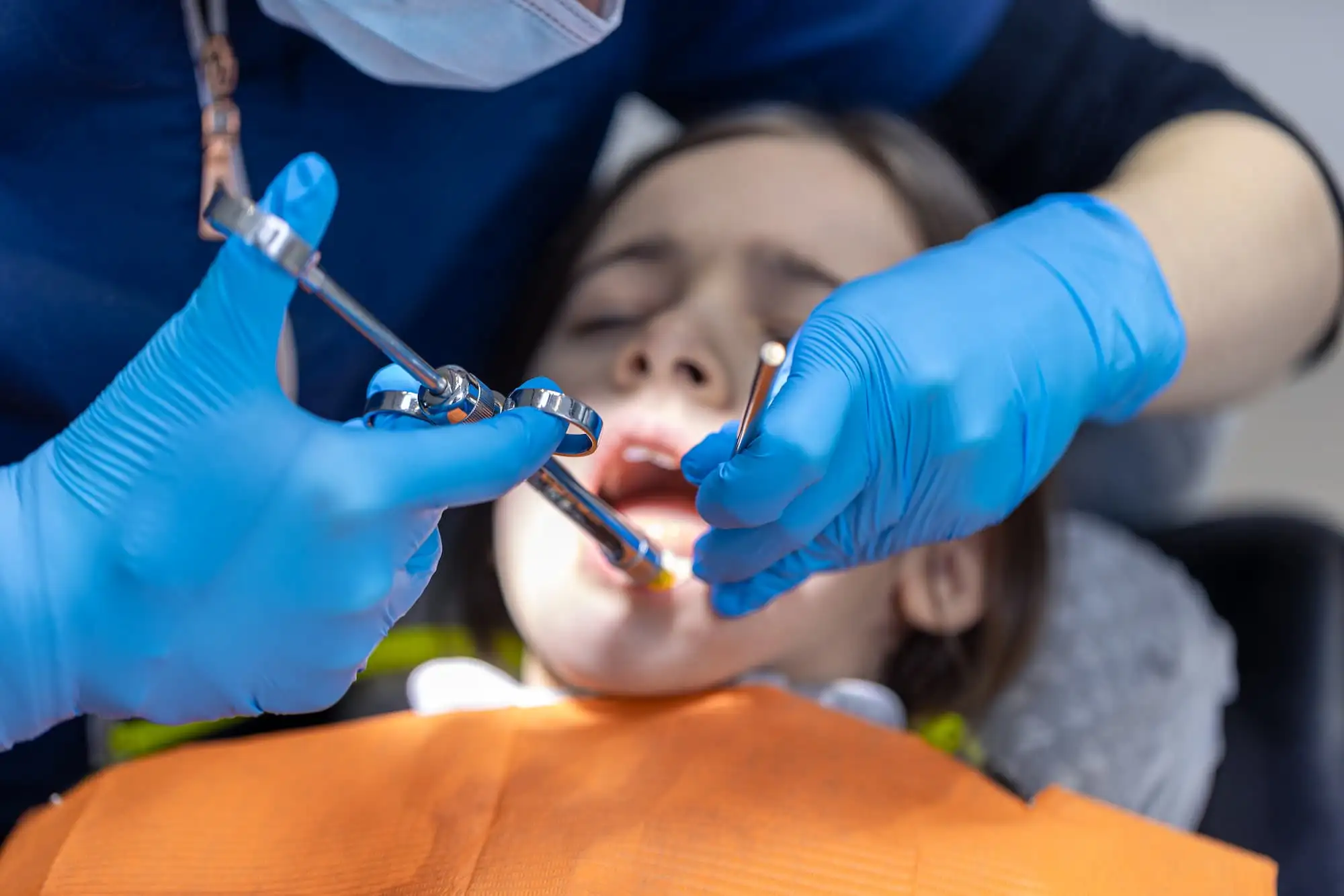 Dental anesthesia in children