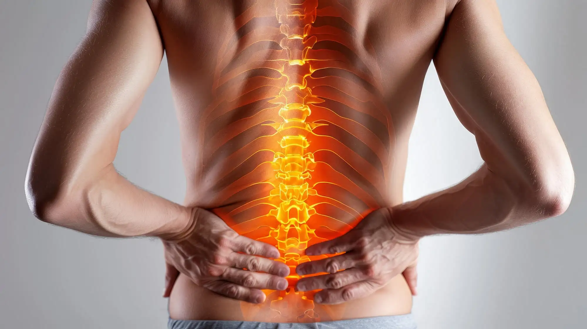 Chronic lumbar pain, Facet joint gouty arthropathy