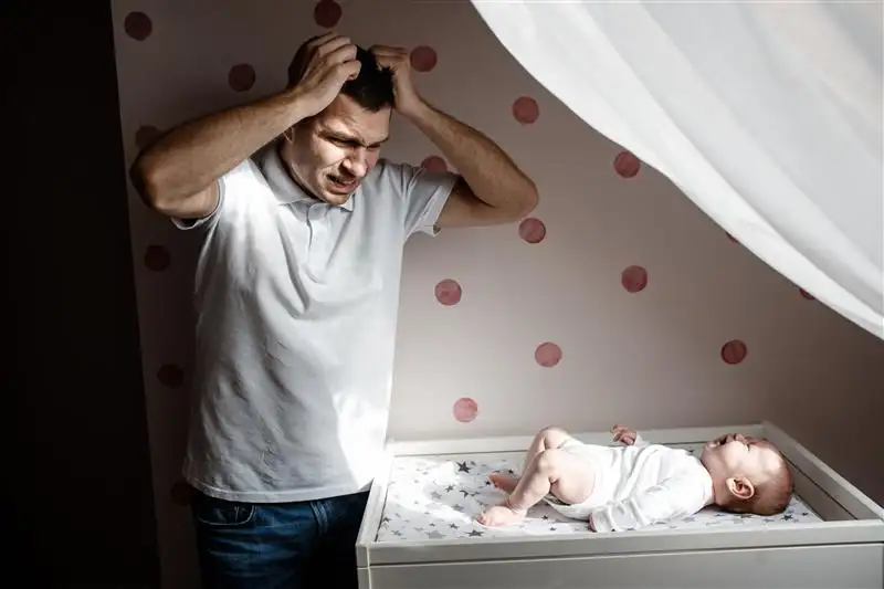 Postpartum depression in fathers
